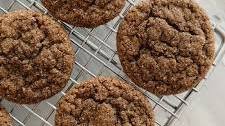 Ginger and Molasses Rye Cookies