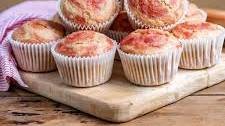 Ginger Rhubarb Muffins