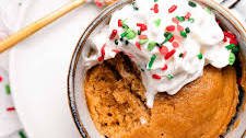 Gingerbread Mug Cake