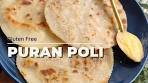 Gluten free Puran poli [Holige/Obbattu/Bobbattlu] Recipe