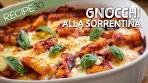 Gnocchi Sorrentina with tomato basil sauce, made from scratch