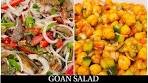 Goan Dried Mackerel Salad Recipe | Chickpea Salad Recipe ...