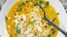Golden Coconut Lentil Soup
