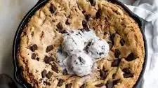 Gooey Skillet Chocolate Chip Cookies (8” or Minis!)