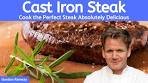 Gordon Ramsay Cast Iron Steak Recipe Butter-Basted with ...