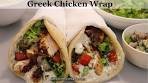 Greek chicken wrap | Greek Souvlaki recipe | Greek chicken ...