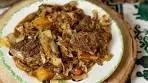 Greek Lemony Beef & Cabbage Stew