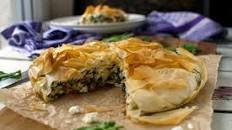 Greek Spinach And Feta Filo Pie