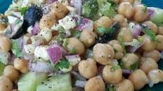 Greek-Style Chickpea Salad