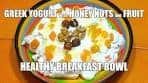 Greek Yogurt - Greek Yogurt & Nuts - Fruit Yogurt - Healthy ...