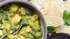 Green Bean Tofu Curry with Coconut Milk