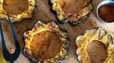 Grilled Acorn Squash Rings