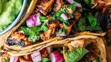 Grilled Adobo Chicken Tacos