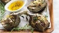 Grilled Artichokes with Garlic Butter