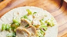 Grilled Chicken Caesar Salad Wraps