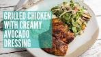 Grilled Chicken with Creamy Avocado Dressing | GCBC14 Ep21