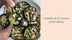 Grilled Eggplant with Feta and Herbs Recipe | Daisybeet