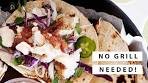 Grilled Fish Tacos with Spicy Fish Taco Sauce