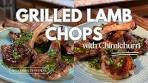 Grilled Lamb Chops with Chimichurri