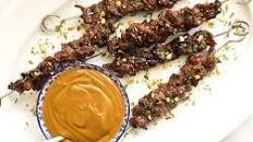 Grilled Lemongrass Beef Skewers