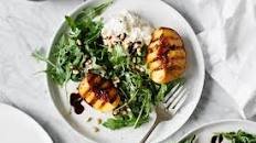 Grilled Peach and Burrata Salad