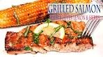 GRILLED SALMON with BUTTER LEMON & HERBS ...