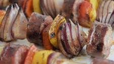 Grilled Sausage Kabobs