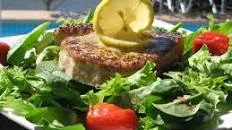 Grilled Tuna Steaks With Lemon-Pepper Butter