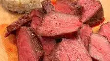 Grilled Zabuton Steak with Yakiniku Sauce