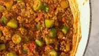ground beef and okra stew
