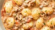 Ground Beef Gnocchi