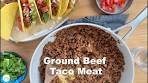 Ground Beef Taco Meat Recipe