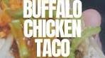 Ground Chicken Buffalo Tacos! 🌶️ A spicy twist on taco night ...