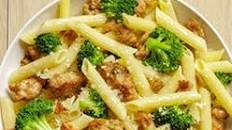 Ground Chicken Penne Pasta