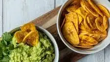 Guacamole with Plantain Chips