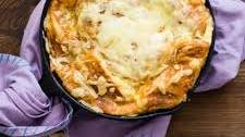 Ham and cheese croissant casserole