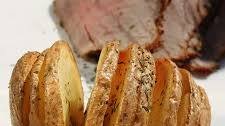 Hasselback Air Fryer Potatoes