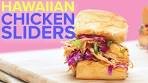 Hawaiian Chicken Sliders