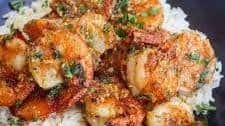 Hawaiian Garlic Shrimp