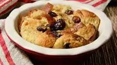 Hawaiian Roll Bread Pudding