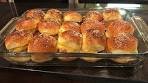 Hawaiian Sliders: Meso's Ham Pineapple & Cheese Sliders