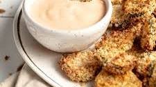 Healthier Fried Pickles