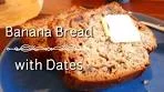 Healthy Banana Bread with Dates
