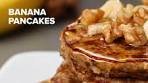 Healthy Banana Pancakes Recipe by Tasty