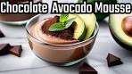 Healthy Chocolate Avocado Mousse - No Dairy, no Eggs Recipe