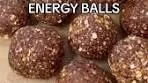 Healthy Energy Balls Recipe
