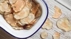 Healthy Jerusalem Artichoke Crisps