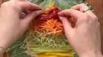 healthy lunch idea: RAINBOW VEGGIE WRAPSfollow ...