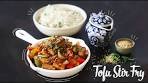 Healthy Tofu Stir Fry | Vegetable Tofu Stir Fry