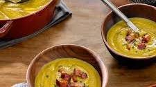 Hearty Split Pea Soup With Bacon